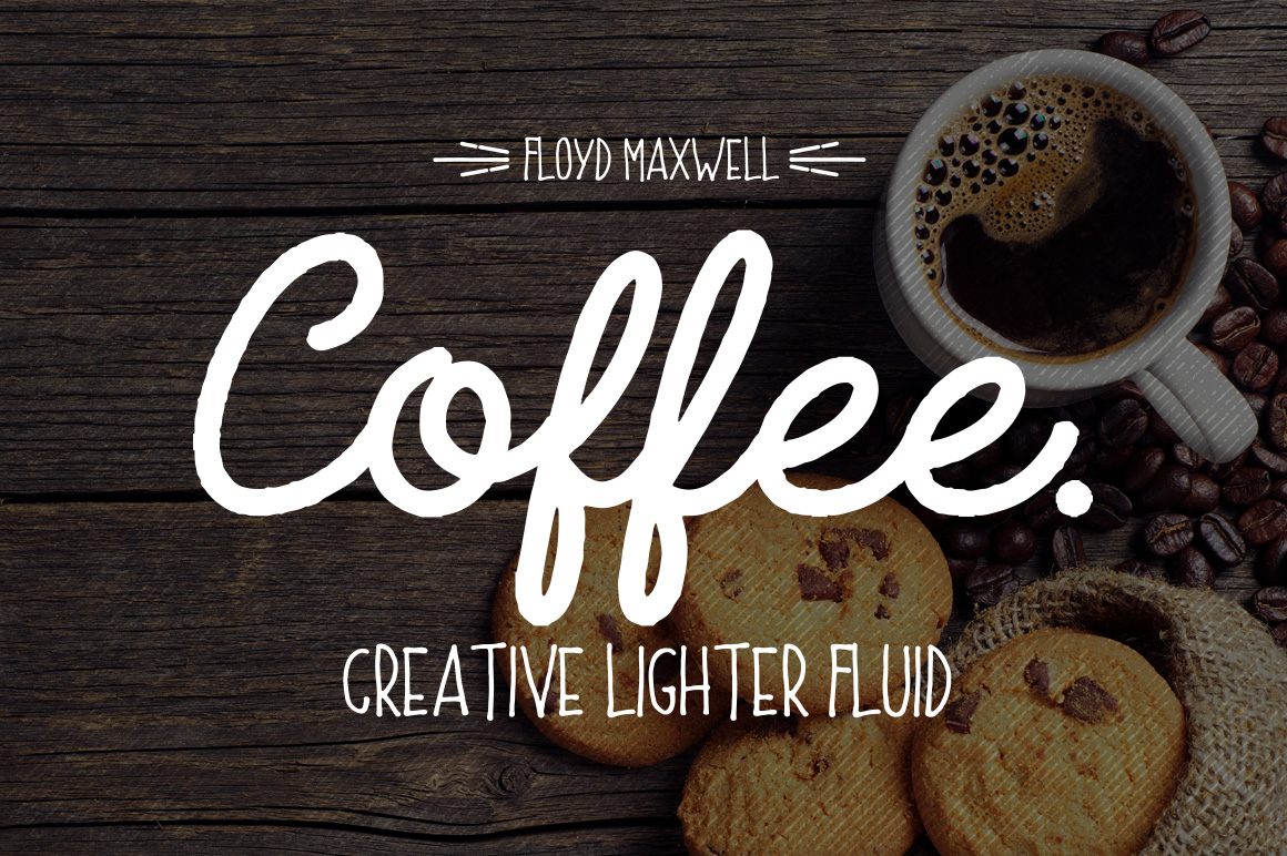 Coffee Font Extras: A Warm, Friendly Font Duo for Inviting Design Work