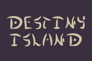 Destiny Island: A Playful Font That Works Hard for Your Projects
