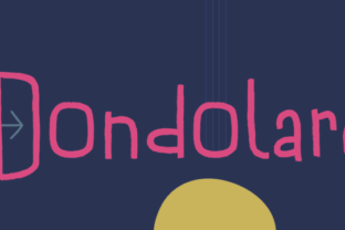 Dondolare: A Hand-Drawn Font Family Built for Typography Cooking