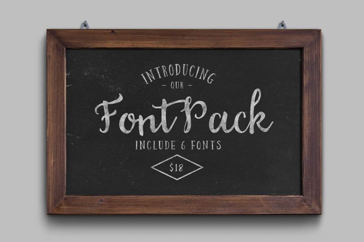 Font Pack: Six Versatile Fonts for Every Creative Project