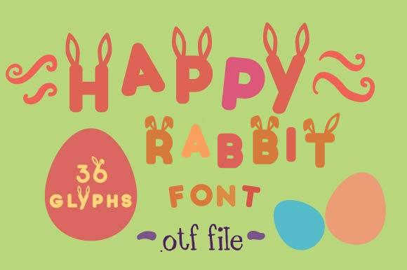 Happy Rabbit Font: Playful Typography for Creatives
