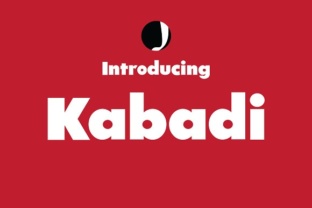 Kabadi: A Bold Display Font Built for Impact
