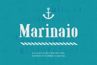 Marinaio: A Hand-Crafted Narrow Serif Font with Vintage Character and Practical Versatility
