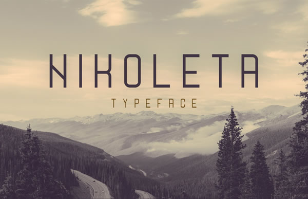 Nikoleta: A Free Sans Serif Font with Experimental Roots and Practical Potential