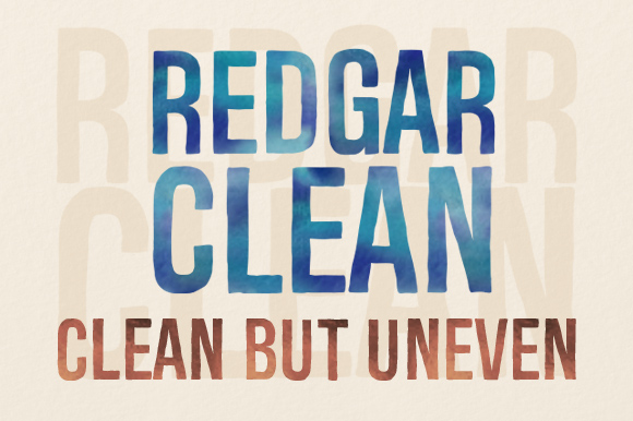 Redgar Clean: A Handdrawn Organic Font That Balances Character With Usability