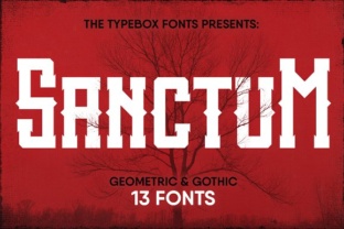 Sanctum Inky Collection: A Geometric Neo-Gothic Powerhouse