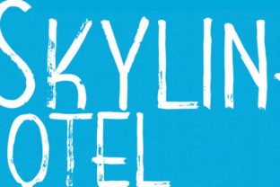 Skyline Hotel: Where Art Deco Structure Meets Organic Brush Stroke Chaos