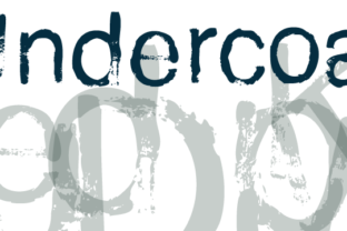 Undercoat: A Gritty, Hand-Painted Helvetica for Grounded Design Workflows